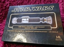 ⭐️Master Replicas  Obi-Wan Kenobi (ANH) .45 Scaled  Lightsaber Replica SW-331🌌