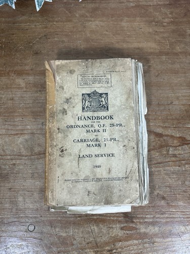 Handbook for the ordnance - , q.f