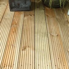 WOODEN GARDEN DECKING BOARDS