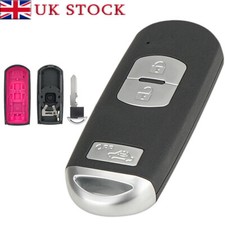 3 Button for Mazda MX-5 3 CX-5 6 Tourer Keyless Entry Remote Key Fob Case Shell