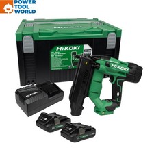 HiKOKI NT1850DFJXZ 18v Cordless 18G Finishing Brad Nailer Inc 2x 2.0Ah Batts