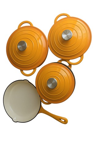 Enameled cast iron - enameled,