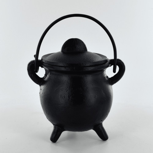 Cast iron cauldron plain - iron,