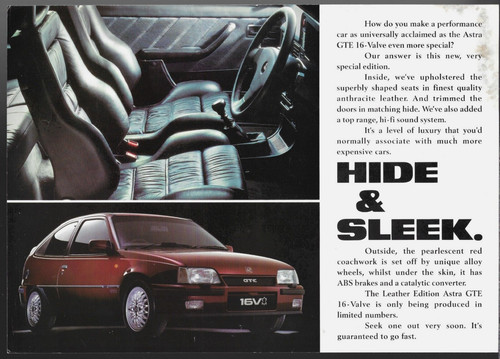 Vauxhall astra gte 16v - gte,