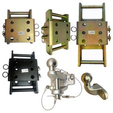 Adjustable Tow Hitch Drop Plate 4x4 Land Rover Hilux Ranger Height Towbar 50mm