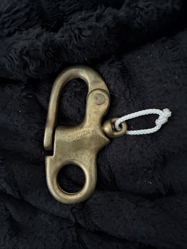 8cm sweden brass fixed eye - 9.8cm,