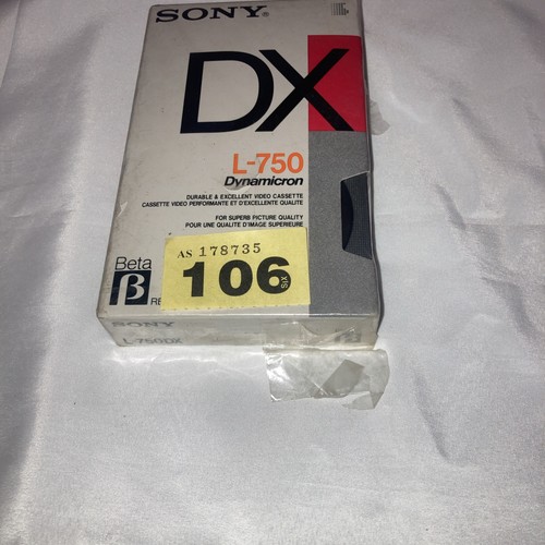 Sony betamax 750dx new - betamax,