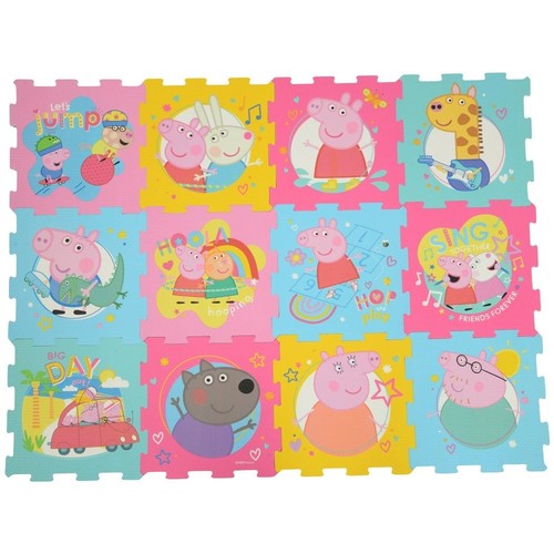 Peppa pig foam jigsaw play - pig, mat