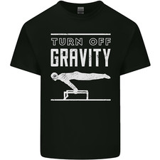 Gymnastics Turn Off Gravity Gymnast Pommel Horse Kids T-Shirt Childrens