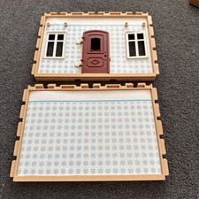 Playmobil Victorian 5300 Ground Floor House Parts Spares Side Wall And Front