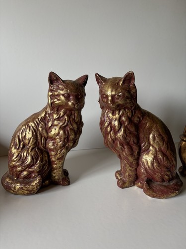 Pair vintage staffordshire - pair,