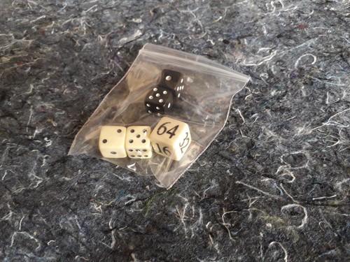Set sided dice 2x - 5:,