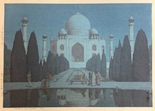 Hiroshi Yoshida - Night in Taj