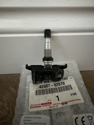 Toyota corolla aygo tpms - toyota,