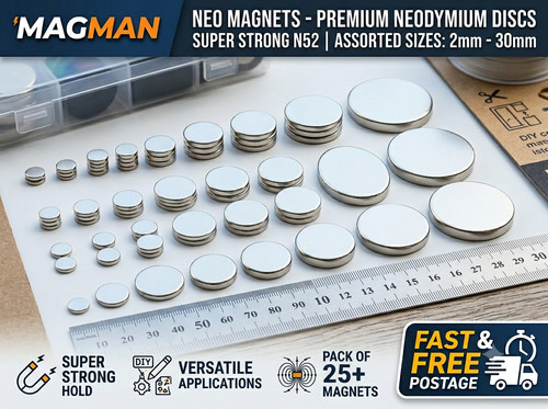 Premium neodymium disc - premium, magnets