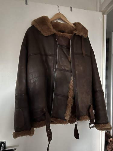 Genuine ww2 leather flying - genuine,