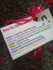 Hangover Survival Kit Bags for