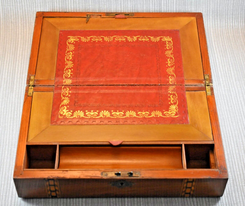 Antique mahogany marquetry - antique,