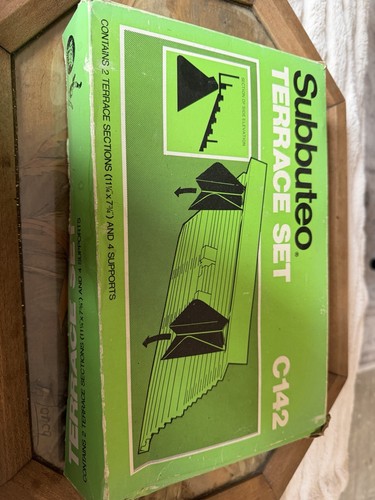Vintage subbuteo terrace set - vintage,