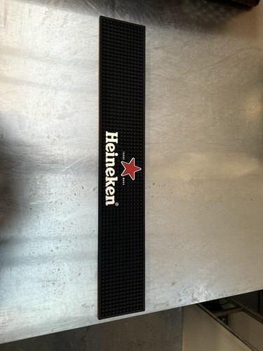 Heineken rubber bar runner - rubber,