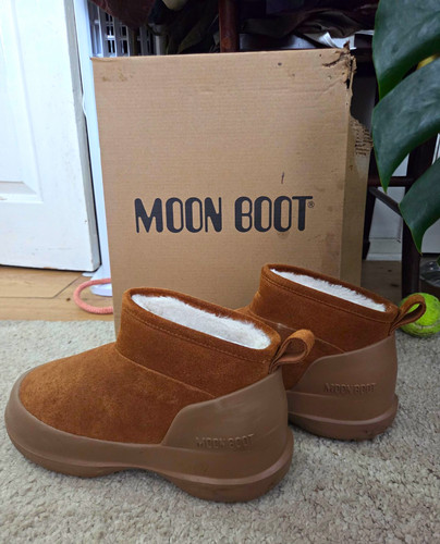 Moon boot lunar - low, suede