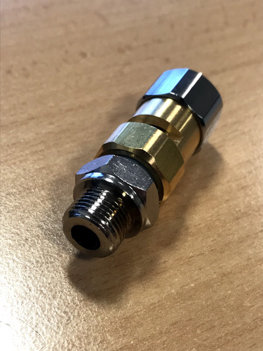 Safety boiler valve chromed - safety,