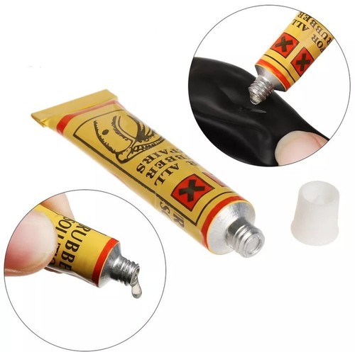 Puncture repair glue - puncture, rubber