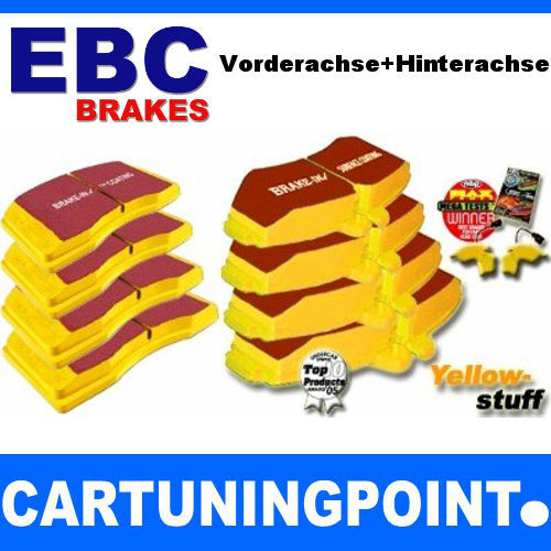 Ebc brake pads front rear - brake,