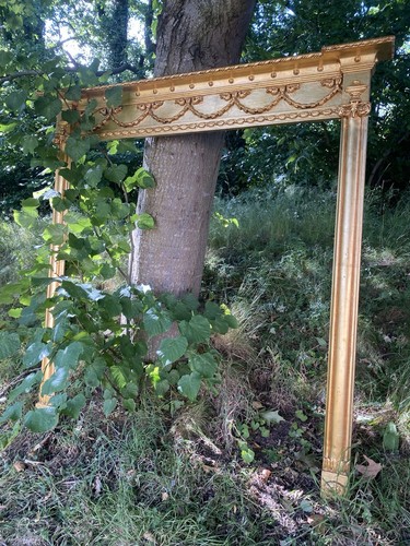 Overmantel fireplace mantel - overmantel,