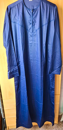 Men blue thobe - blue, dishdasha