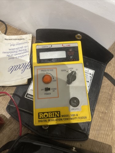 Robin model 3001 insulation - model,