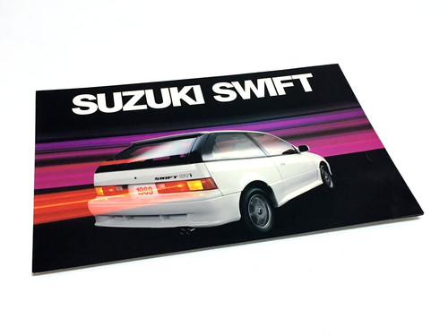1989 suzuki swift - 1989, brochure