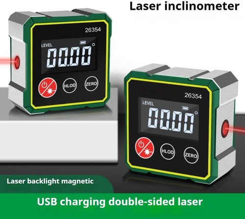 Magnetic digital angle finder - magnetic,