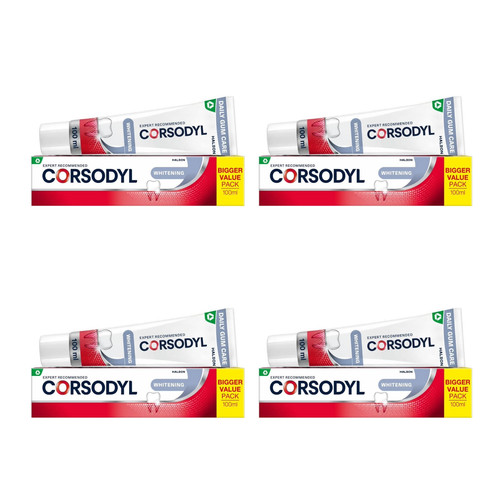 Corsodyl whitening toothpaste - corsodyl,