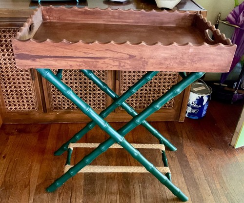 Faux bamboo rattan - bamboo, folding