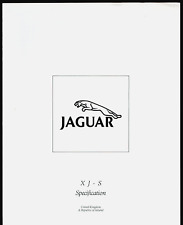 Jaguar XJS Specifications