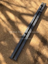 PAIR OF METAL GATE POSTS TO SUIT SMALL GARDEN GATES 60MM SQUARE