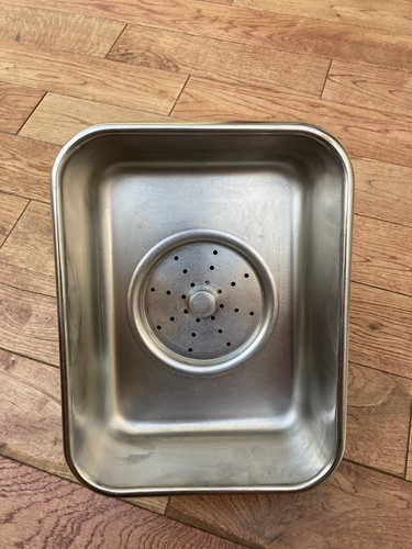 Rare steel auto vac tray - s/steel, auto-vac