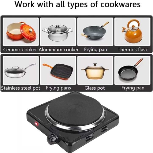 Compact single burner electric - burner,