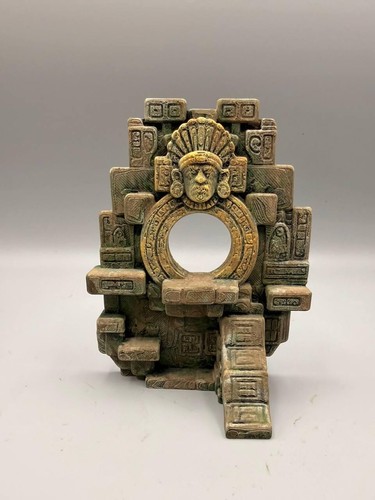 Aztec temple reptile terrarium - aztec,