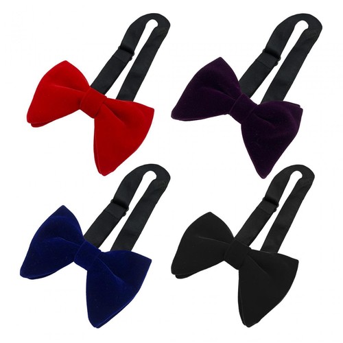 Velvet bow tie - bow,