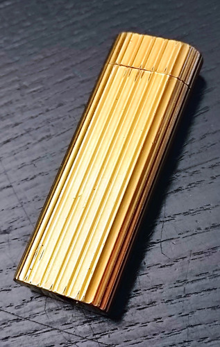 Cartier paris gold fluted - cartier,