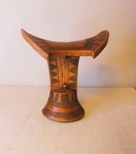 ANTIQUE ETHIOPIAN HEADREST