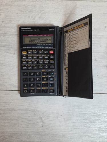 Sharp 557 scientific - sharp,