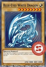 Blue-Eyes White Dragon BLMM-EN001 Secret Rare 1st Edition