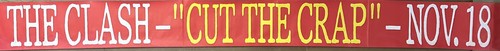 Vtg 1985 the clash - clash,
