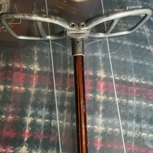 Vintage shooting stick seat - vintage, seat,34