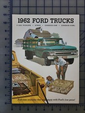 1962 Ford F350 Pickup Truck Brochure Original
