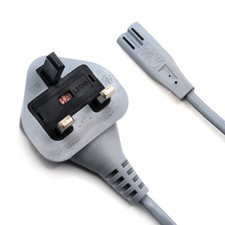 2 Metre Power Cord UK Plug