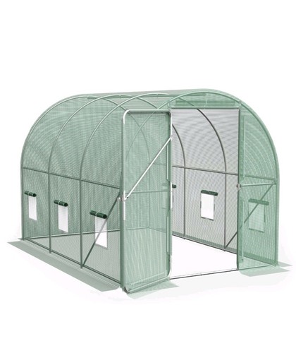 Vonhaus polytunnel greenhouse - vonhaus,